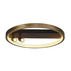 Searchlight Grace Ø50 plafond Guld/svart