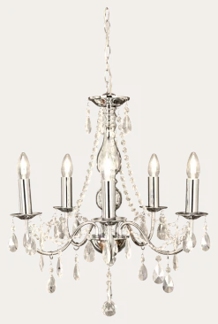 Outlet Aneta Lighting Granville Ø60 taklampa Krom