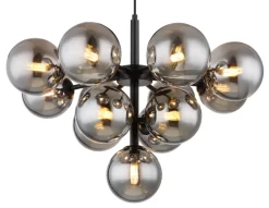 Hot Globo Lighting Grappy Ø56 taklampa Rökfärgad