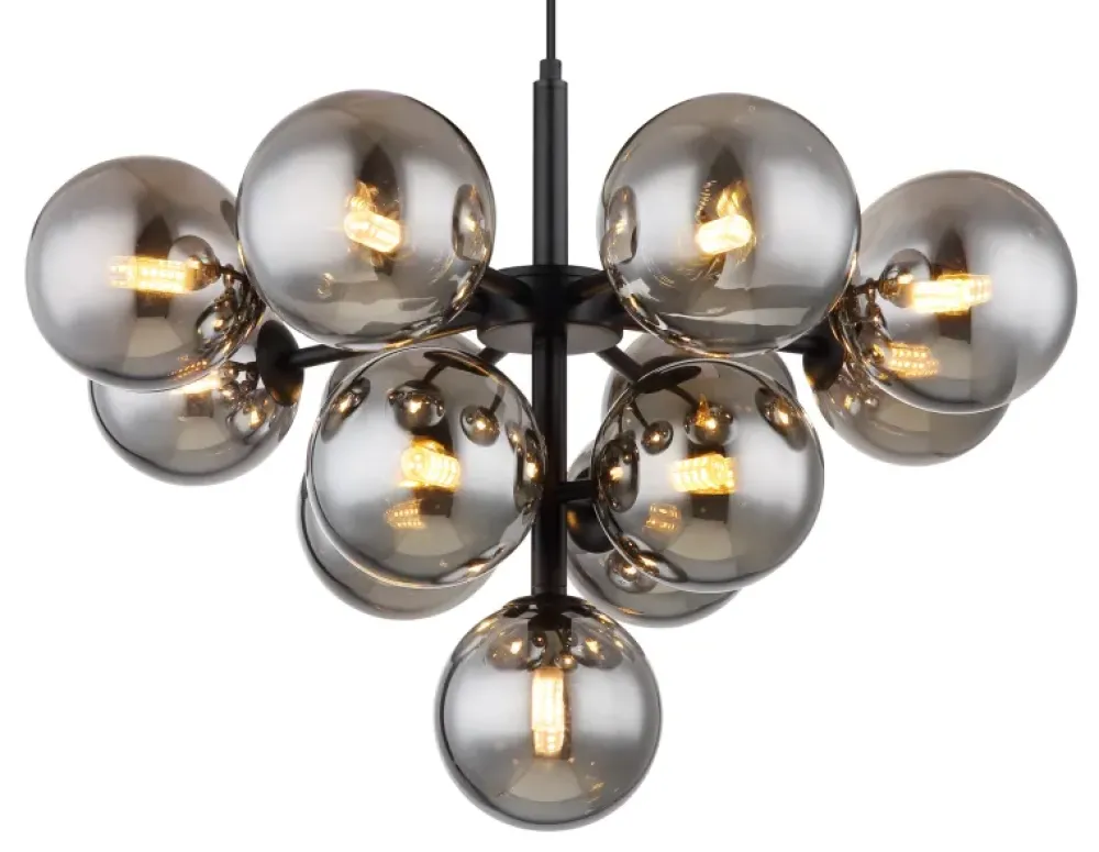Hot Globo Lighting Grappy Ø56 taklampa Rökfärgad