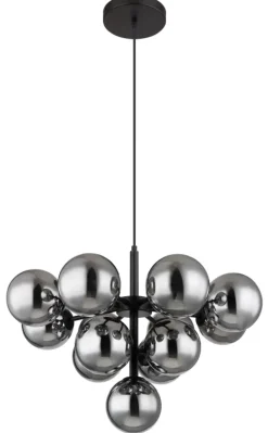 Hot Globo Lighting Grappy Ø56 taklampa Rökfärgad