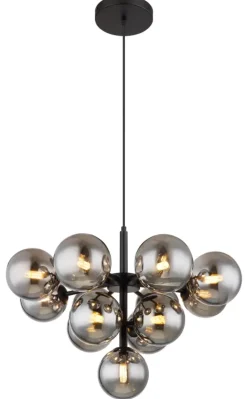 Hot Globo Lighting Grappy Ø56 taklampa Rökfärgad