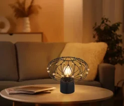 Discount Globo Lighting Greys 25cm bordslampa Svart