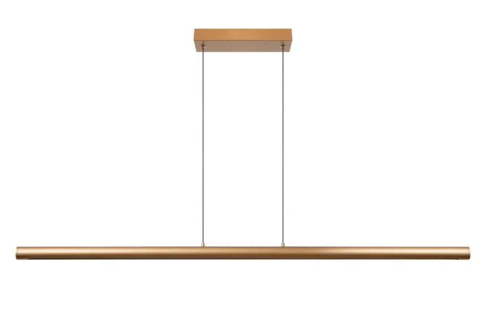 Outlet Lucide Griffith 140cm taklampa Brons