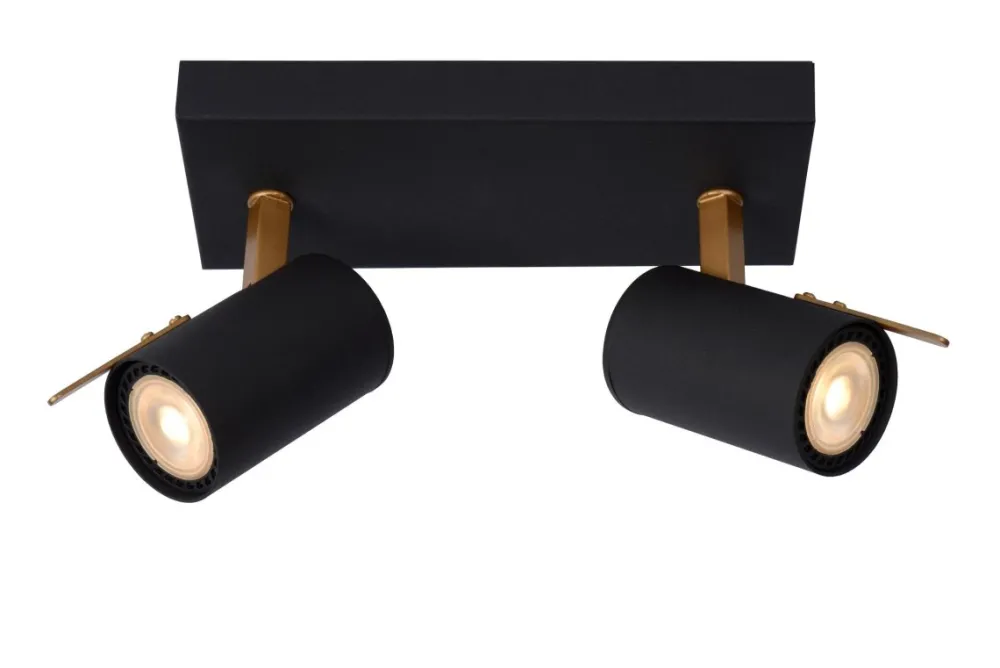 Best Lucide Grony 2 spotlight Svart