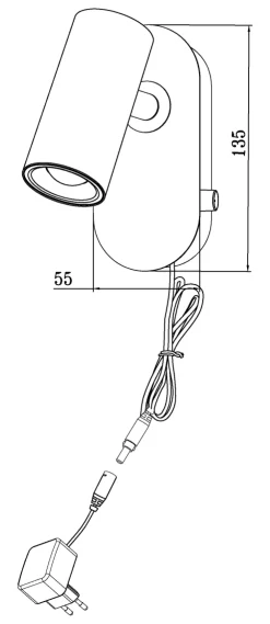 Sale Aneta Lighting Gusto läslampa