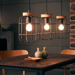 Brilliant Gwen 100cm taklampa Svart