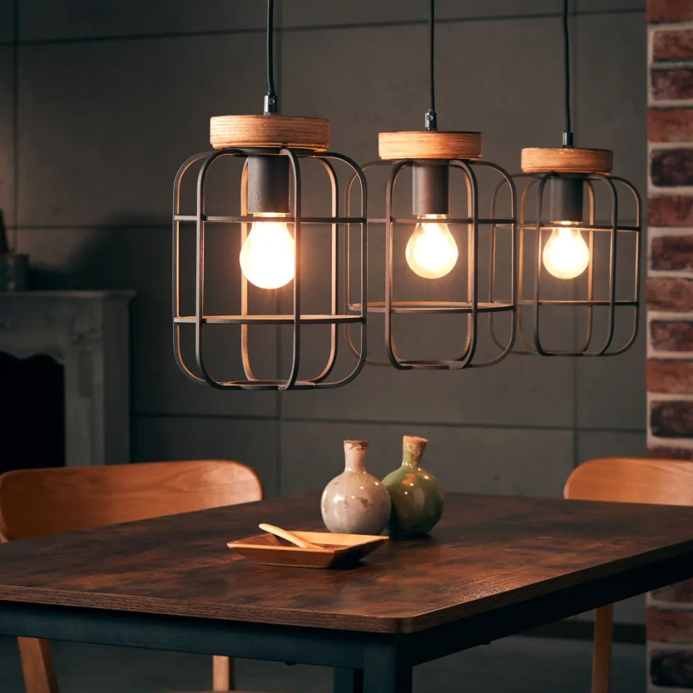 Brilliant Gwen 100cm taklampa Svart
