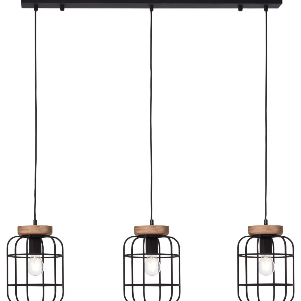 Brilliant Gwen 100cm taklampa Svart