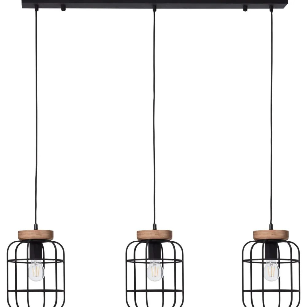 Brilliant Gwen 100cm taklampa Svart