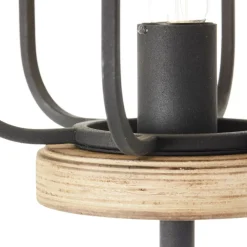 Discount Brilliant Gwen golvlampa Svart