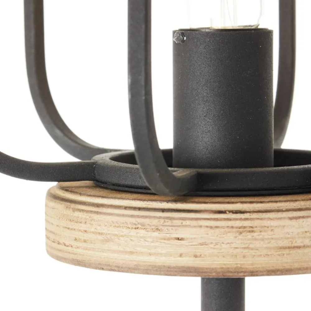 Discount Brilliant Gwen golvlampa Svart