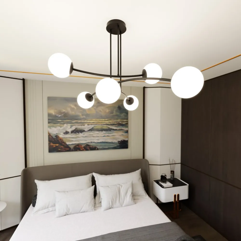 Outlet Emibig Lighting Halldor Ø108 taklampa Svart