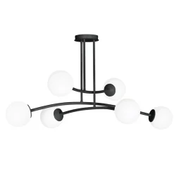 Outlet Emibig Lighting Halldor Ø108 taklampa Svart