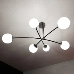 Outlet Emibig Lighting Halldor Ø108 taklampa Svart