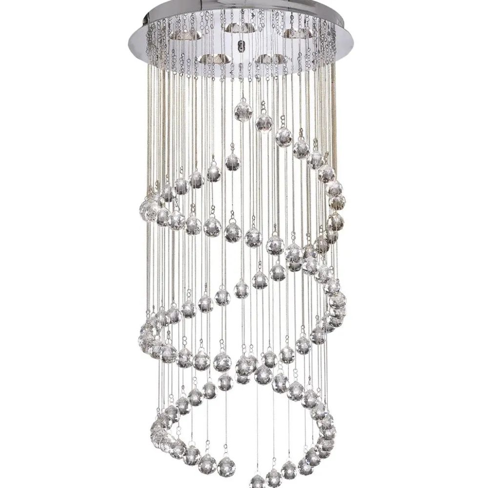 Discount Searchlight Hallway Ø40 taklampa Krom