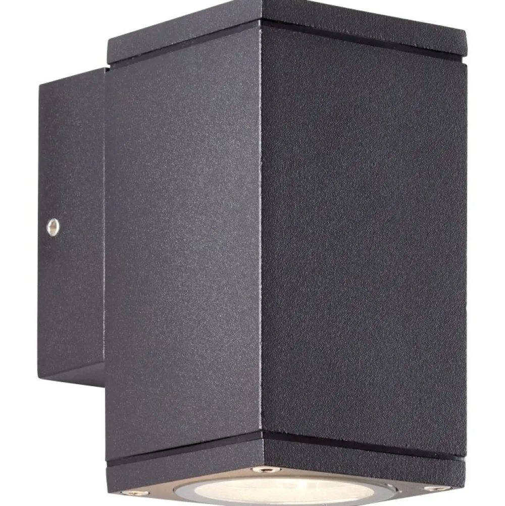 Outlet Brilliant Hally utelampa Antracit
