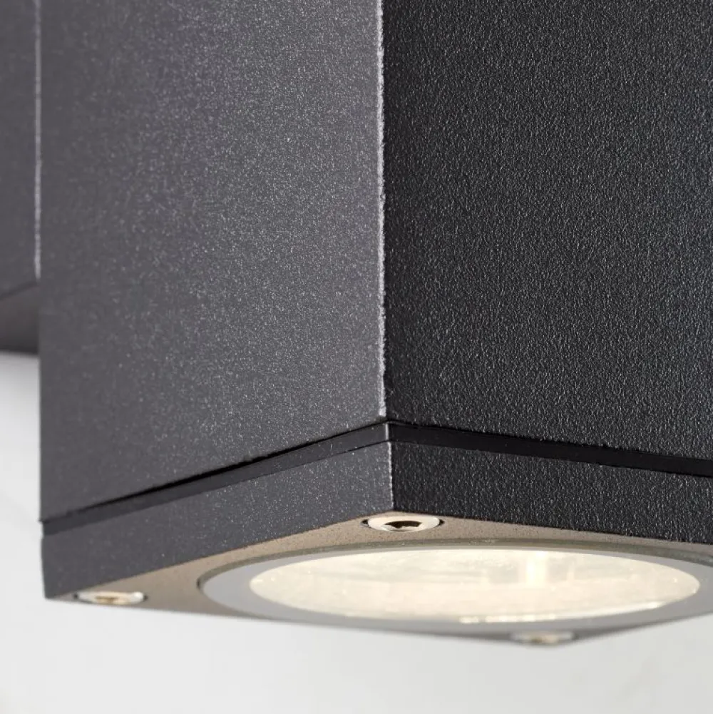 Outlet Brilliant Hally utelampa Antracit