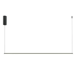 Maytoni Halo 120cm taklampa Svart
