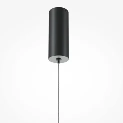 Maytoni Halo 120cm taklampa Svart