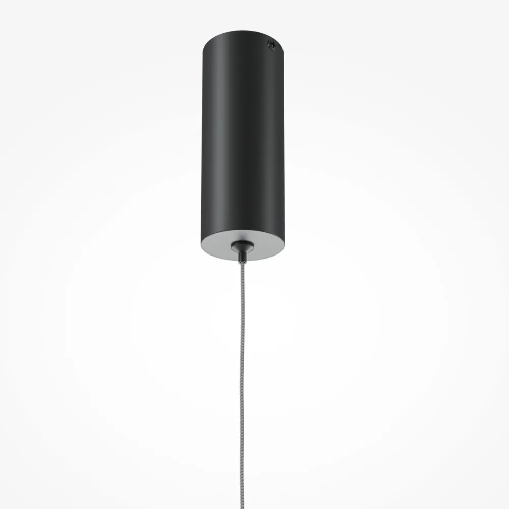 Maytoni Halo 120cm taklampa Svart