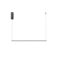 Best Maytoni Halo 80cm taklampa Svart