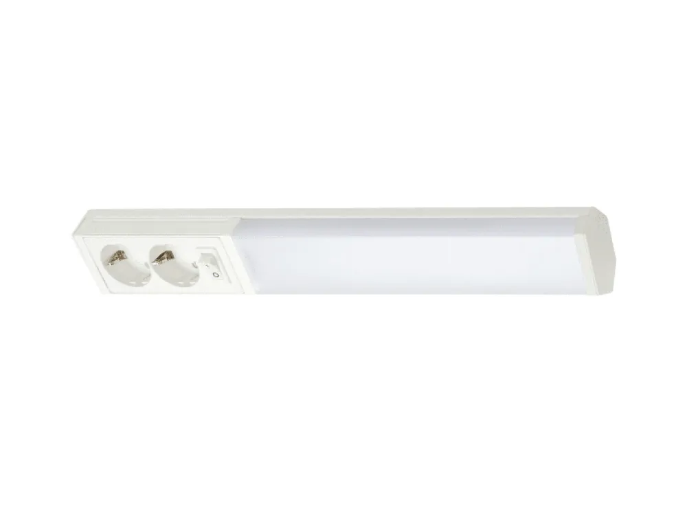 New Airam Handy m. uttag 45cm Vit