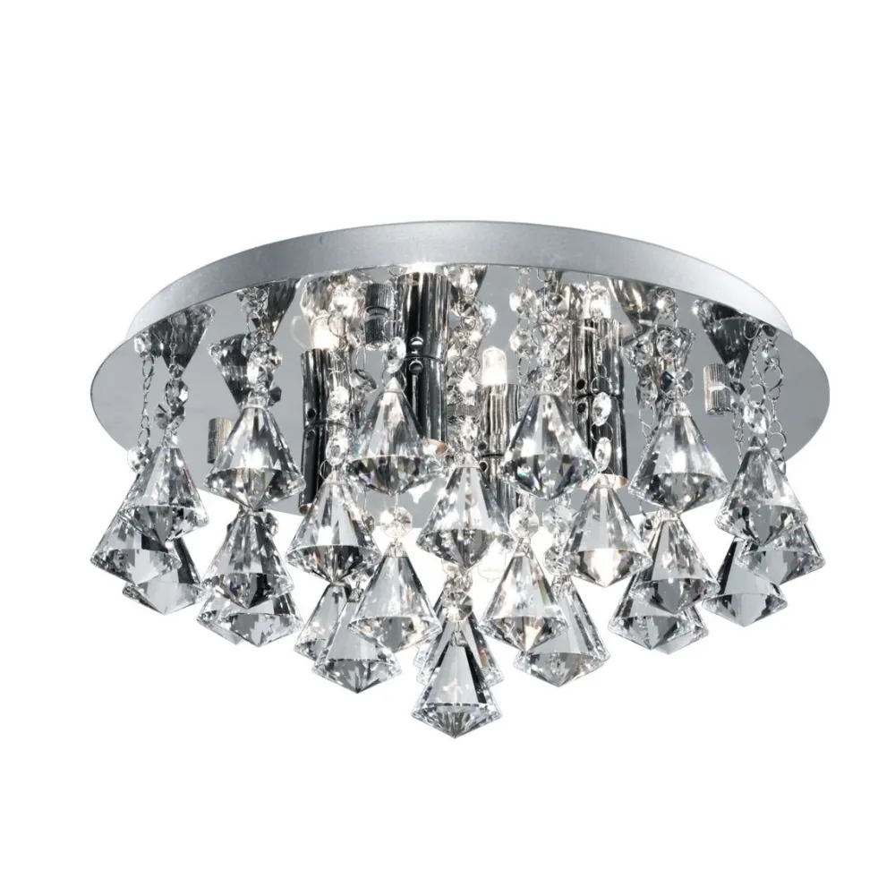 Discount Searchlight Hanna Ø38 badrumslampa Krom
