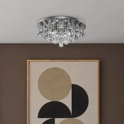 Discount Searchlight Hanna Ø45 kristall Krom
