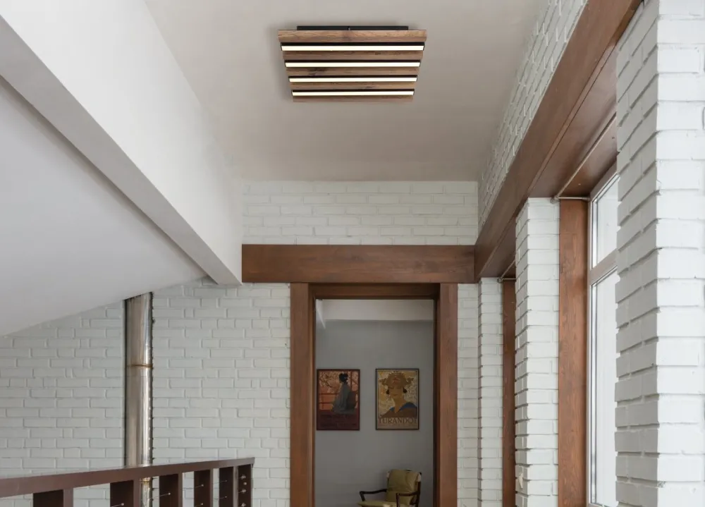 Discount Globo Lighting Hayden 30cm plafond Trä
