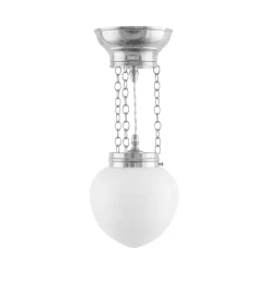 Hot Karlskrona lampfabrik Heidenstam ampel 100 Nickel