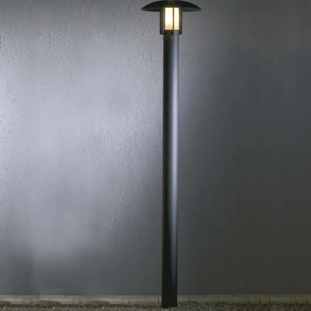 Discount Konstsmide Heimdal 200cm stolpe Svart