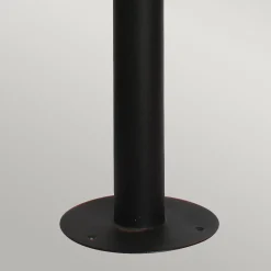 Online Elstead Lighting Helsingor PIR 100cm pollare Svart