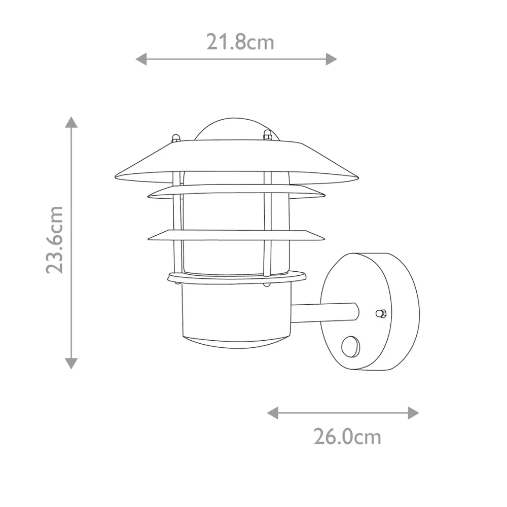 Sale Elstead Lighting Helsingor PIR Ø22 utelampa
