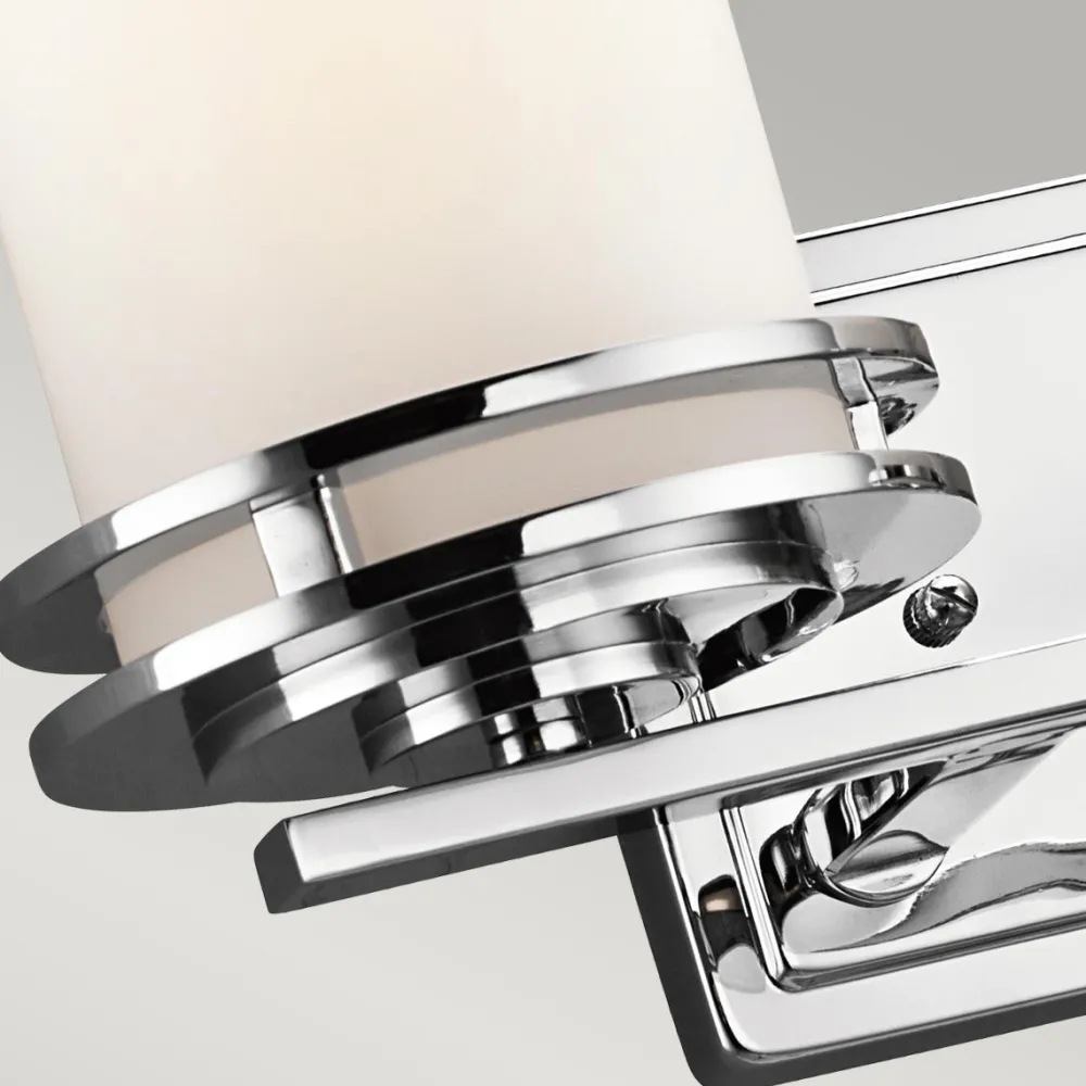 Outlet Elstead Lighting Hendrik 36cm badrumslampa Polerad krom