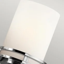 Outlet Elstead Lighting Hendrik 36cm badrumslampa Polerad krom