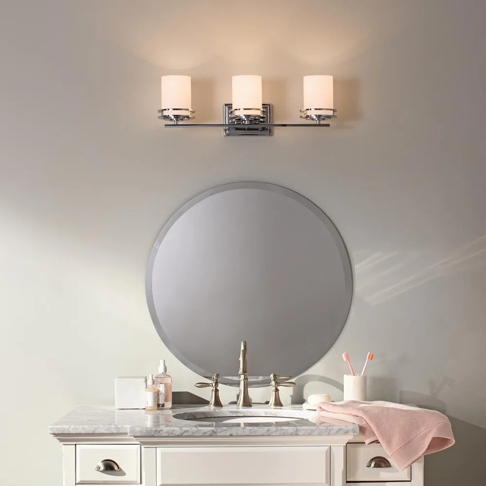 Elstead Lighting Hendrik 60cm badrumslampa Polerad krom
