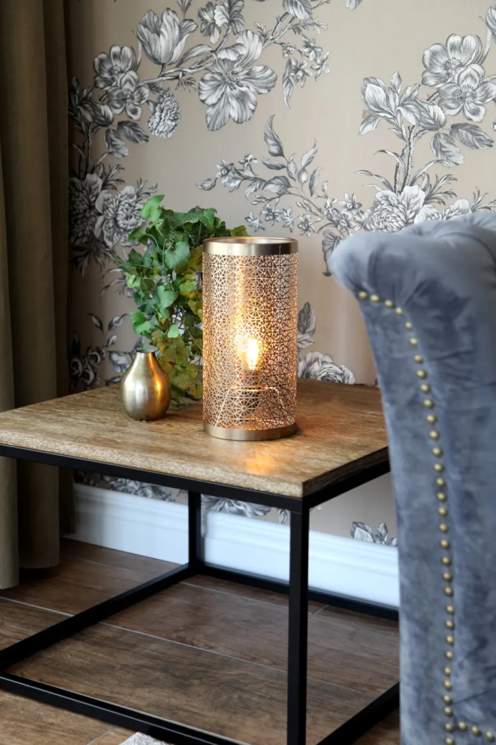 Discount By Rydéns Hermine 28cm bordslampa Matt mässing
