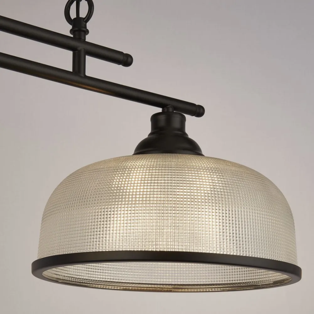 Searchlight Highworth 75cm taklampa Svart