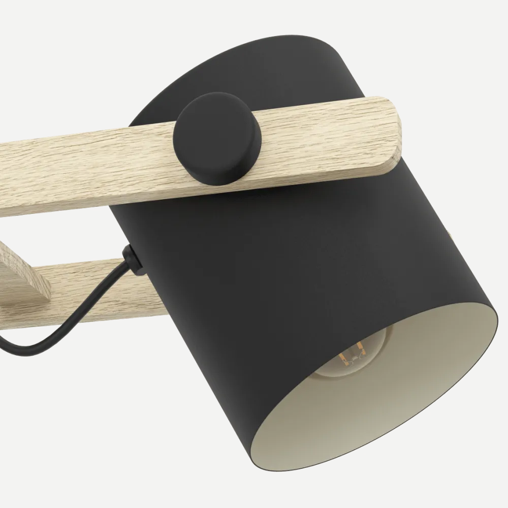Eglo Hornwood 78cm taklampa Svart