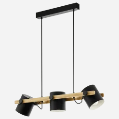 Eglo Hornwood 78cm taklampa Svart