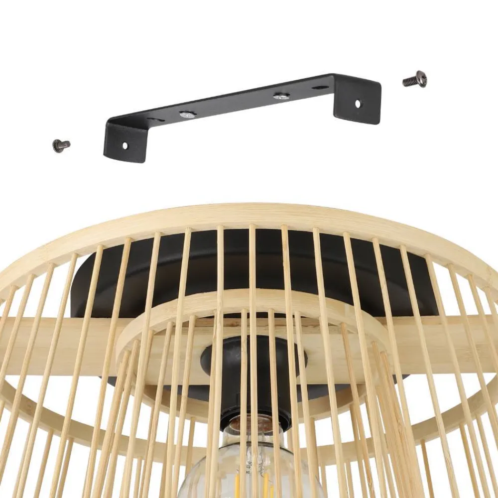 Eglo Hykeham Ø38 plafond Natur