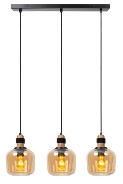 Discount Lucide Ilona 70cm taklampa Amber