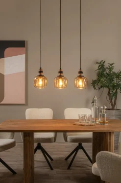 Discount Lucide Ilona 70cm taklampa Amber