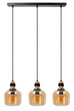 Discount Lucide Ilona 70cm taklampa Amber