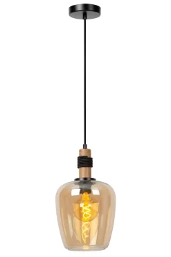 Hot Lucide Ilona Ø22 taklampa Amber