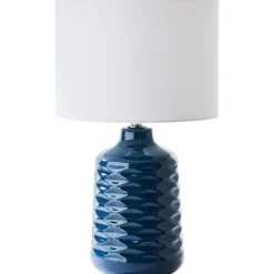 Discount Brilliant Ilysa 42cm bordslampa Blå