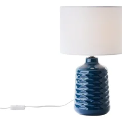Discount Brilliant Ilysa 42cm bordslampa Blå