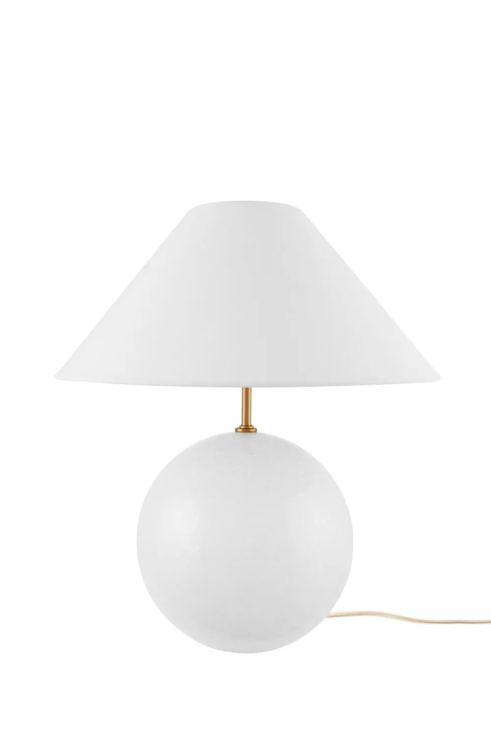 Online Globen Lighting Iris 40cm bordslampa Vit