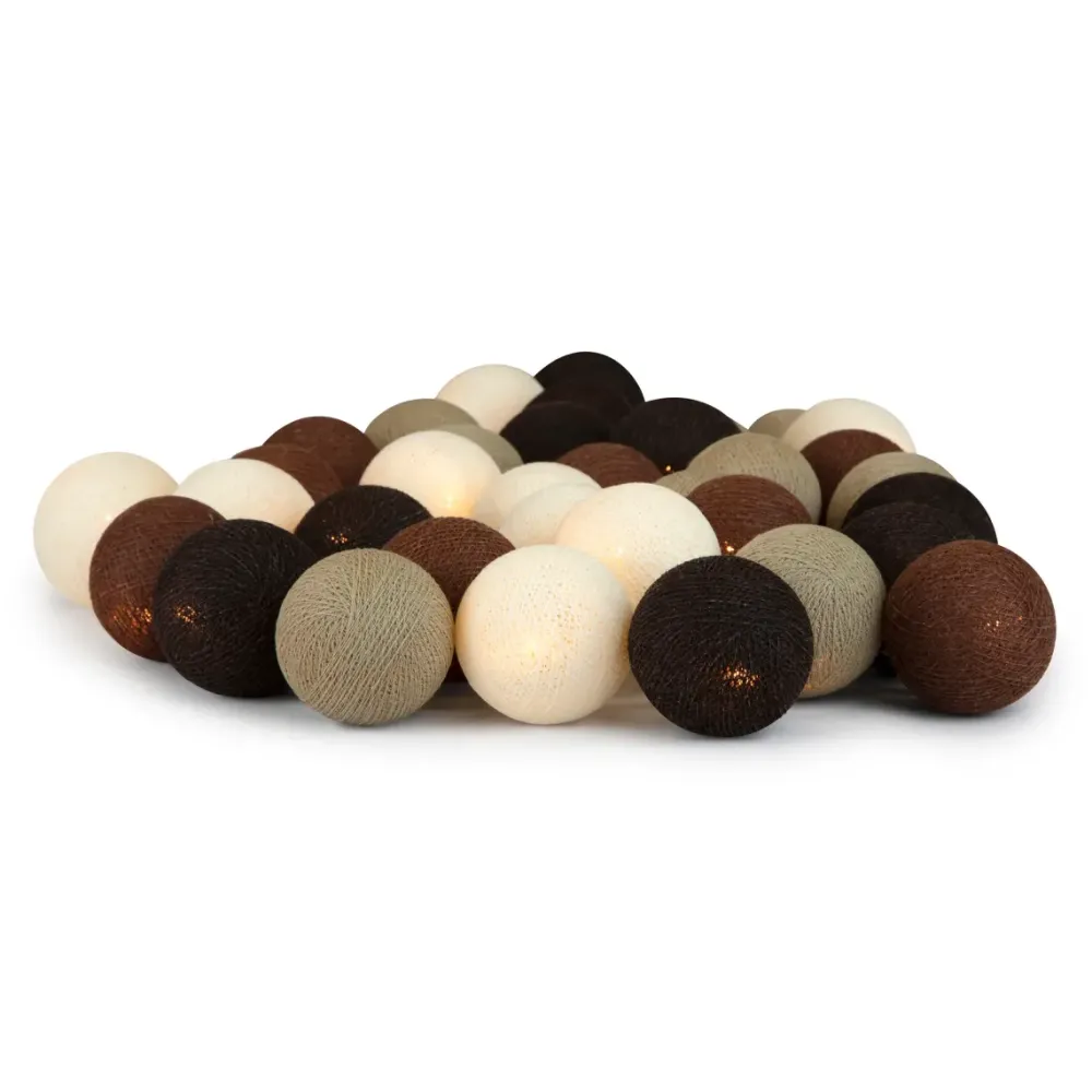 Irislights Brownie 35 bollar Brun